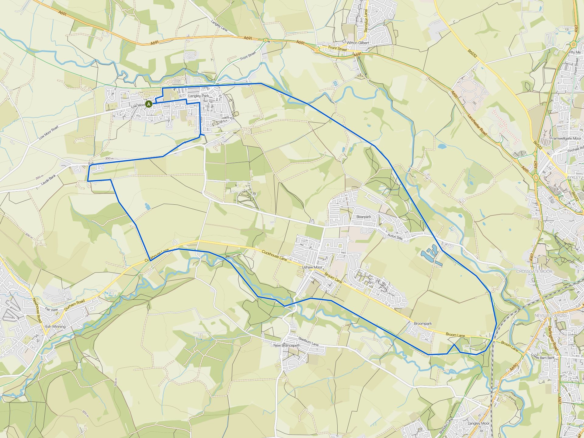 The best walks and hikes around Witton Gilbert | Komoot